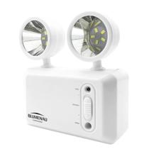 Luminária de Emergência Branca LED 3W 600 lm