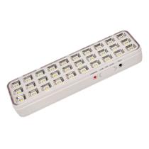 Luminária De Emergência Branco Bivolt Alto Brilho Sensor