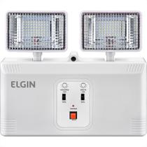 Luminaria De Emergencia Elgin Com Blocos De Led Autonomos 2000Lm Bivolt