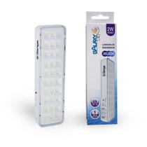 Luminária de Emergência GalaxyLed 2w 30 Leds Recarregável