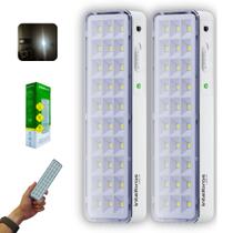 Luminária de Emergência Intelbras Kit com 2 unidades, extremamente forte 4 horas de autonomia. Ideal Luminária de Emergência Intelbras Kit com 2 unidades, extremamente forte 4 horas de autonomia. Ideal