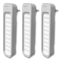 Luminária De Emergência Intelbras Lea 150 Kit 3 UND