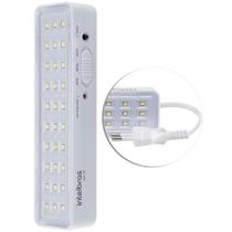 Luminária De Emergência Intelbras Lea 30 Bateria 30 Leds 1W