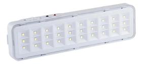 Luminária De Emergência Lâmpada 30 Led Bateria Recarregável Branco 127/220v - B-MAX Luminária De Emergência Lâmpada 30 Led Bateria Recarregável Branco 127/220v - B-MAX