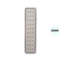 Luminária De Emergência Led 1W 30LEDS 50/100LM 6500K Bivolt