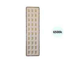 Luminária De Emergência Led 30 LEDs 6500K Bivolt Luminária De Emergência Led 30 LEDs 6500K Bivolt