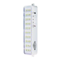 LUMINÁRIA DE EMERGÊNCIA LED 30Leds 1W 6500K - BLUMENAU