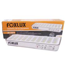 Luminária de Emergência Led Bivolt - Foxlux