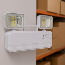 Luminária de Emergência Led Lâmpada Luz Potente 7500k Luminária de Emergência Led Lâmpada Luz Potente 7500k