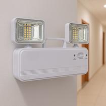 Luminária de Emergência Led Luz Ajustável 360 Para Saídas Luminária de Emergência Led Luz Ajustável 360 Para Saídas