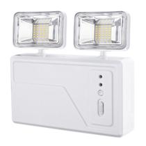 Luminaria de Emergencia Leds 3.000 Lumens Bloco Autonomo 18W - Blumenau Iluminação 2 Farois - Ref. 40013204 Luminaria de Emergencia Leds 3.000 Lumens Bloco Autonomo 18W - Blumenau Iluminação 2 Farois - Ref. 40013204