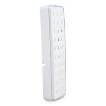 Luminária De Emergência Luz Led Branco Frio 6500K Bivolt