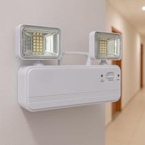 Luminária De Emergência Luz Led Para Rotas Escadas