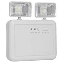 Luminaria de Emergencia Recarregavel 2 Farois Lampada LED Iluminaçao Luz Casa Comercio Empresa Luminaria de Emergencia Recarregavel 2 Farois Lampada LED Iluminaçao Luz Casa Comercio Empresa