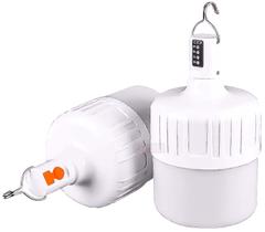 Luminária de Emergência Recarregável 38w Lampada Bulbo Led à Prova D'água