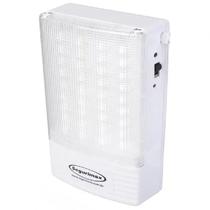 Luminária De Emergencia Segurimax Led 300 Lúmens Luminária De Emergencia Segurimax Led 300 Lúmens