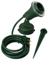 Luminária de holofote ao ar livre Woods With Stake Green 120V Luminária de holofote ao ar livre Woods With Stake Green 120V
