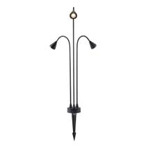 Luminária De Jardim Nordecor Wedi Triplo 6489 Led 15w Bivolt Preto 3000k Luz Amarela Luminária De Jardim Nordecor Wedi Triplo 6489 Led 15w Bivolt Preto 3000k Luz Amarela