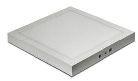 Luminária de led 24w quadrada sobrepor 6000k bivolt Luminária de led 24w quadrada sobrepor 6000k bivolt