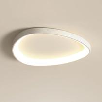 Luminária de LED de sobrepor formato Orgânico Triangulo Bivolt 3 em 1 Cor Branca Luminária de LED de sobrepor formato Orgânico Triangulo Bivolt 3 em 1 Cor Branca