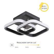 Luminária De Led De Sobrepor Quadrada Bivolt 22W 3 Em 1 - Atc