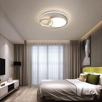 Luminária de LED de sobrepor redonda Bivolt 31W 3 em 1 com luz central dupla