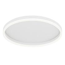 Luminária de LED de sobrepor redondo com luz de borda 24W Bivolt 3 em 1 Bivolt