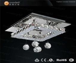 Luminária De Led Em Cristal K9