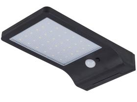 Luminaria De Led Gaya Solar Com Sensor De Presenca Ip65 - 6500K - 7.2W - 300Lm - 9665 Luminaria De Led Gaya Solar Com Sensor De Presenca Ip65 - 6500K - 7.2W - 300Lm - 9665
