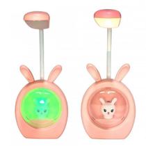 Luminária de LED Infantil USB Crianças Coelho Urso