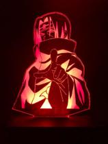 Luminária De Led, Itachi Novo, Decoração,Naruto,Presente,16 Cores,Anime
