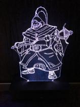 Luminária De Led, Jax, League Of Legends, 16 Cores, Jogo