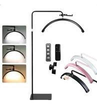 Luminária de Led Meia Lua 40W 3000K a 7000K TPhoto Bivolt Luminária de Led Meia Lua 40W 3000K a 7000K TPhoto Bivolt