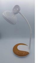 Luminária De Led Mesa Sensor Indução Onda Recarregável Estud