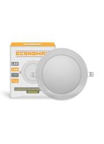 Luminária de LED para EMBUTIR redonda - 24W - 6.500K Luz Branca - ECONOMAX Luminária de LED para EMBUTIR redonda - 24W - 6.500K Luz Branca - ECONOMAX