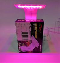 luminaria de led retangular para aquarios de 10 a 30cm,6w 120mm luminaria de led retangular para aquarios de 10 a 30cm,6w 120mm