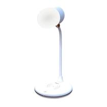 Luminária De Mesa 3 Em 1 Lumi Play Elgin Com Carregador De Celular Por Indução e Caixa De Som Bluetooth