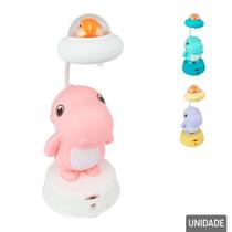 Luminária de Mesa 30cm EM LED Dinossauro Color - Tudo em Caixa