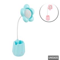 Luminária de Mesa 34cm EM LED Flor Porta Objeto - Tudo em Caixa