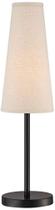 Luminária de Mesa 360 Lighting 66 cm Bronze Espresso com Abajur de Linho