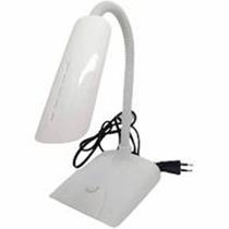 Luminária de Mesa 8 LEDs bivolt Econômica - Branco