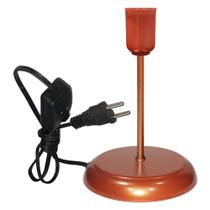 Luminária de Mesa Abajur Classic Cobre Use Lâmpada E27 LED Luminária de Mesa Abajur Classic Cobre Use Lâmpada E27 LED