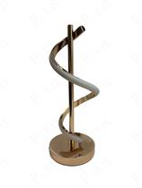 Luminária de Mesa Abajur Espiral Dourado 39,5cm Led 12W 4000K Bivolt Luminária de Mesa Abajur Espiral Dourado 39,5cm Led 12W 4000K Bivolt