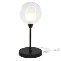 Luminária de mesa abajur Harmony Preto Luminária de mesa abajur Harmony Preto