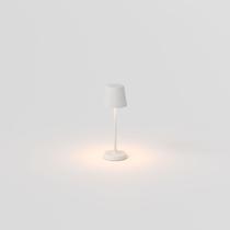 Luminária de Mesa Abajur LED Mini PL Interlight - Portátil Sem Fio - Branco Luminária de Mesa Abajur LED Mini PL Interlight - Portátil Sem Fio - Branco