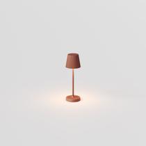 Luminária de Mesa Abajur LED Mini PL Interlight - Portátil Sem Fio - Ocre Luminária de Mesa Abajur LED Mini PL Interlight - Portátil Sem Fio - Ocre