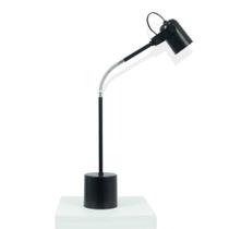 Luminária de Mesa Abajur Nelle Preta
