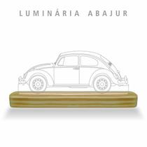 Luminária De Mesa Abajur Rgb Colorida - Fusca