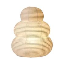 Luminária De Mesa Akari Noguchi Em Papel De Arroz Branco, Design Japonês, Luz Decorativa Para