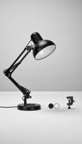Luminária de Mesa Articulada 360 com Garra e Base Luminária de Mesa Articulada 360 com Garra e Base